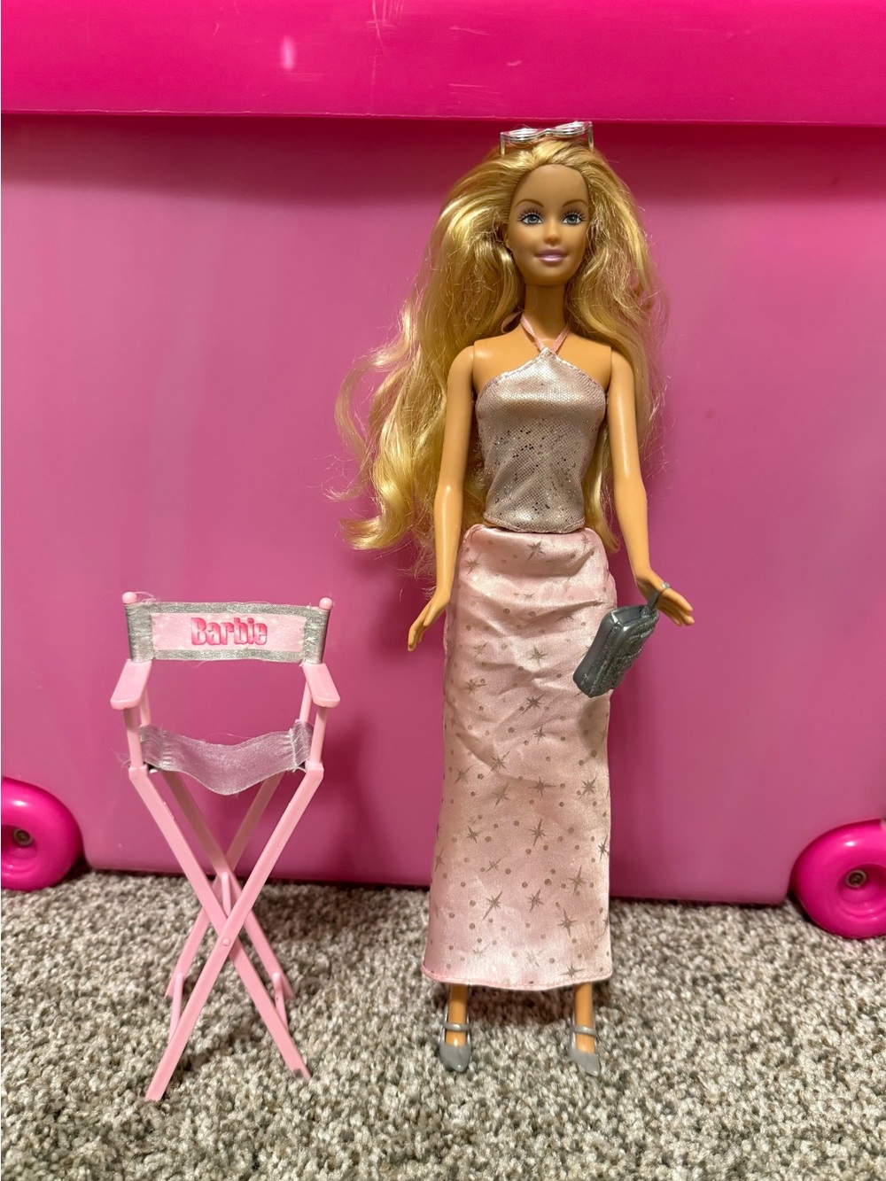 Vintage 2003 Barbie Movie Star Doll Playset Mattel #56976